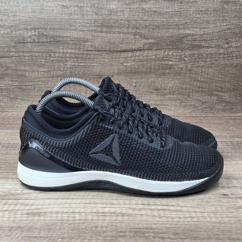 Reebok CrossFit Nano 8 Women's Sz 8.5 Black Training Shoes DV5621 READ DESCRIPTI